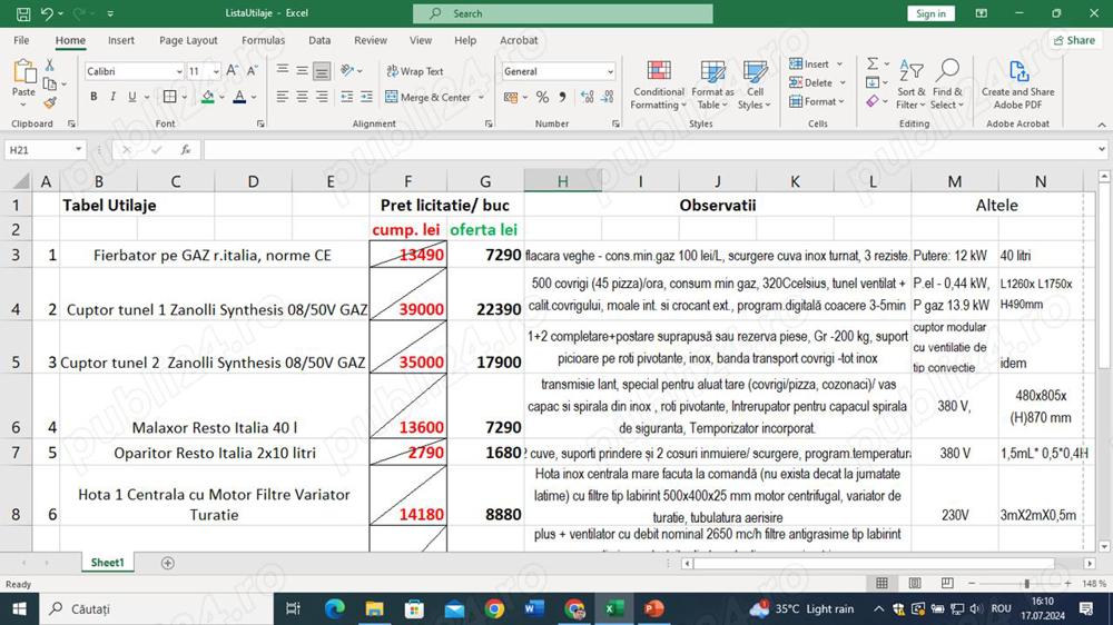 2 Linii Complete Simigerie Covrigarie Patiserie Super Oferta la preț de 1 + tehnolog know how 