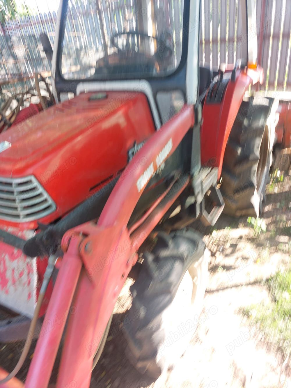 tractoras kubota   cu utilaje