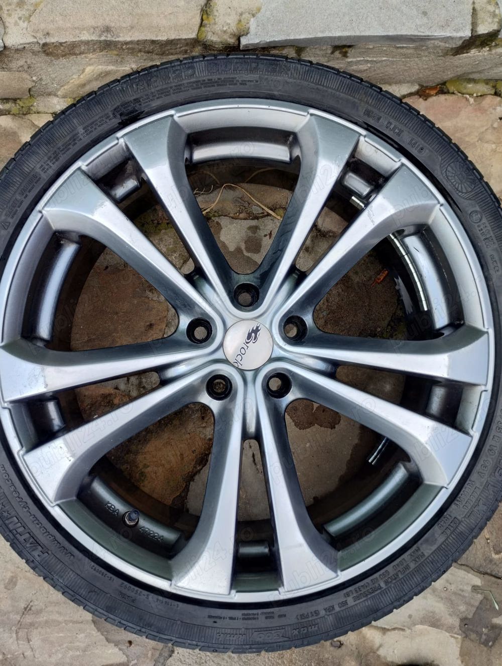 Jante AL- cu senzori oe-VAND---Jante AL cu cauciucuri /19`- 8.0JX19EH2 ET30 GERMANY