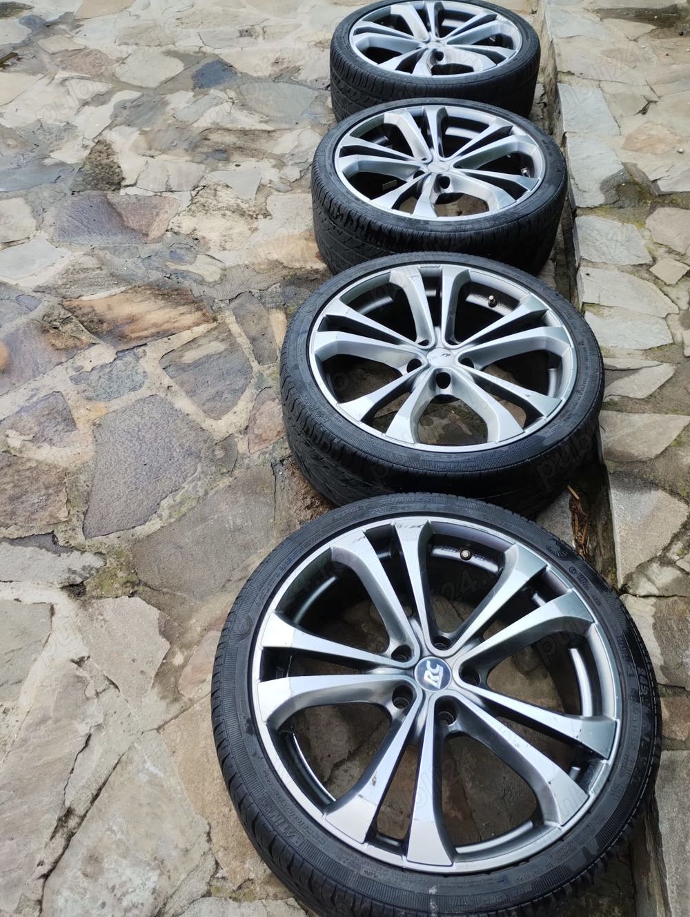 Jante AL- cu senzori oe-Urgent-VAND---Jante AL cu cauciucuri /19`- 8.0JX19EH2 ET30 GERMANY