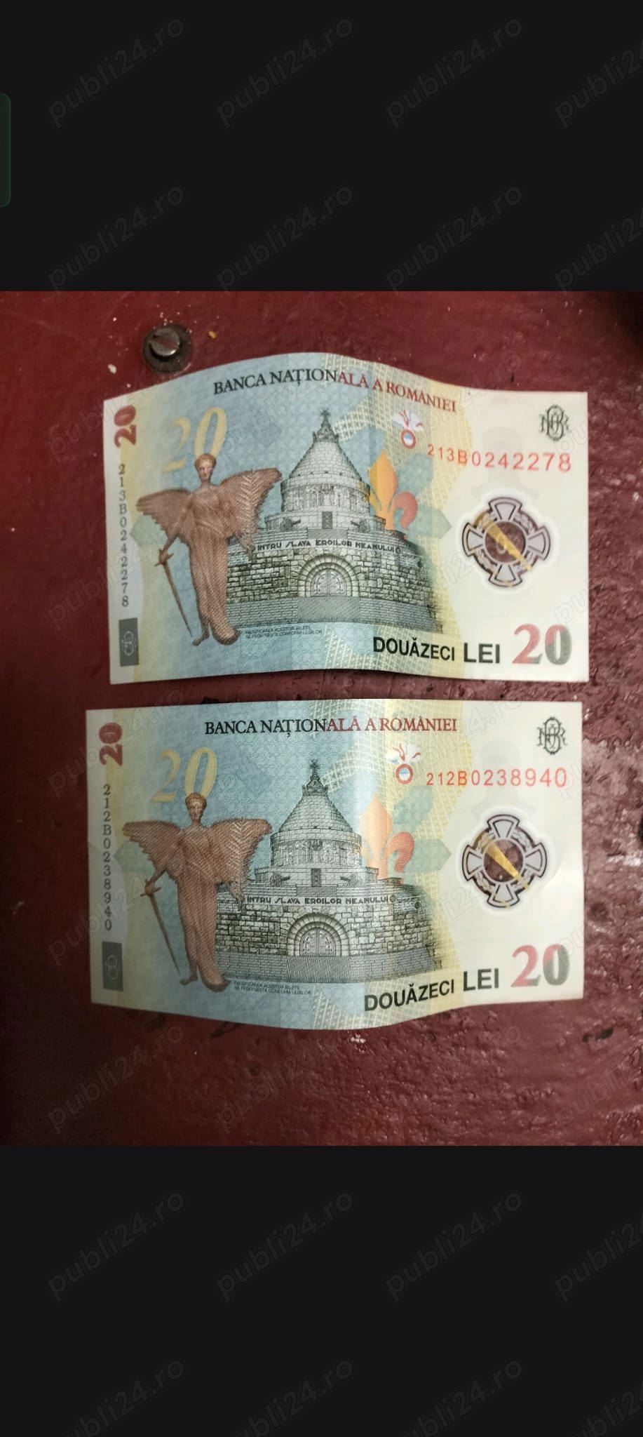 bacnote 20 lei