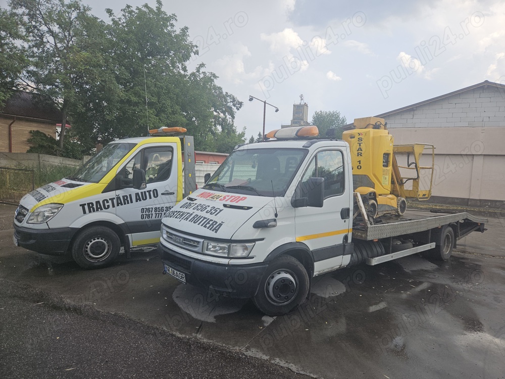Tractari Auto,Utilaje Roman