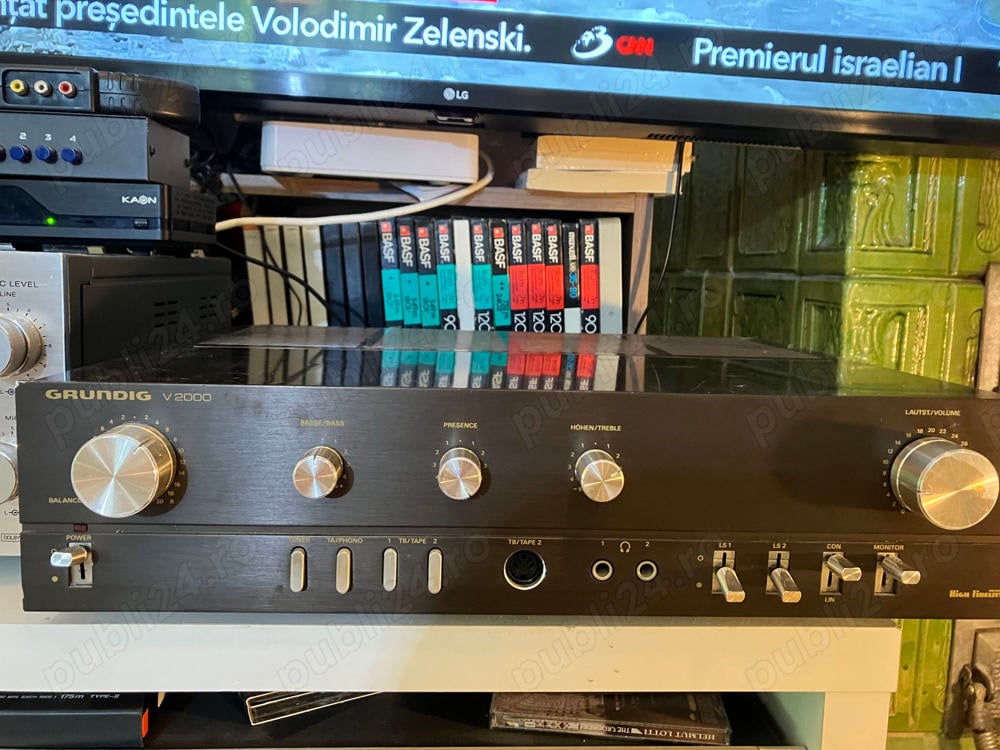 Amplificator de exceptie, GRUNDIG V 2000