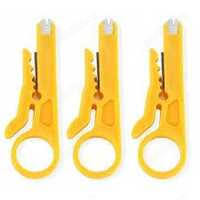 Clește de tăiat cablu internet UTP - GALBEN,20 lei pentru 2 bucăți