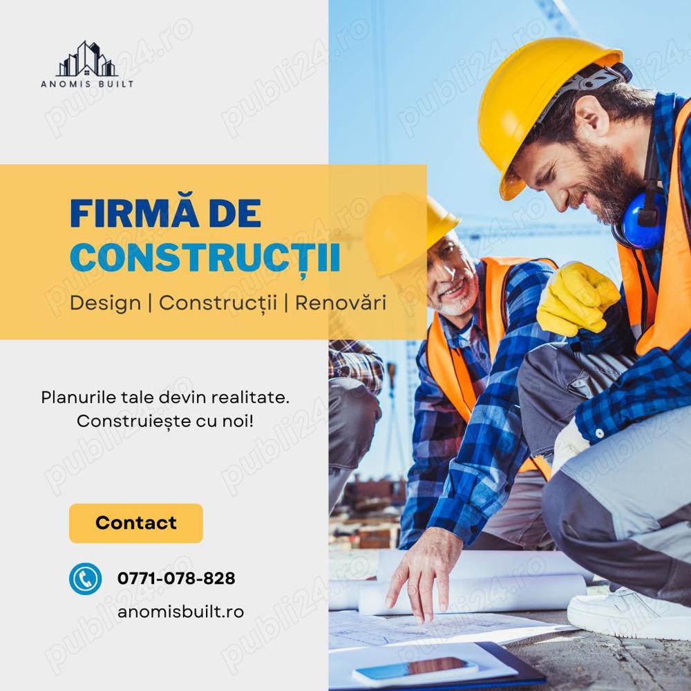 Angajăm muncitori calificați  în construcții