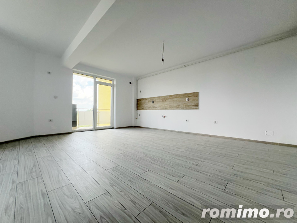 Apartament 2 camere, open space, 52mp utili, etaj 3 in Giroc