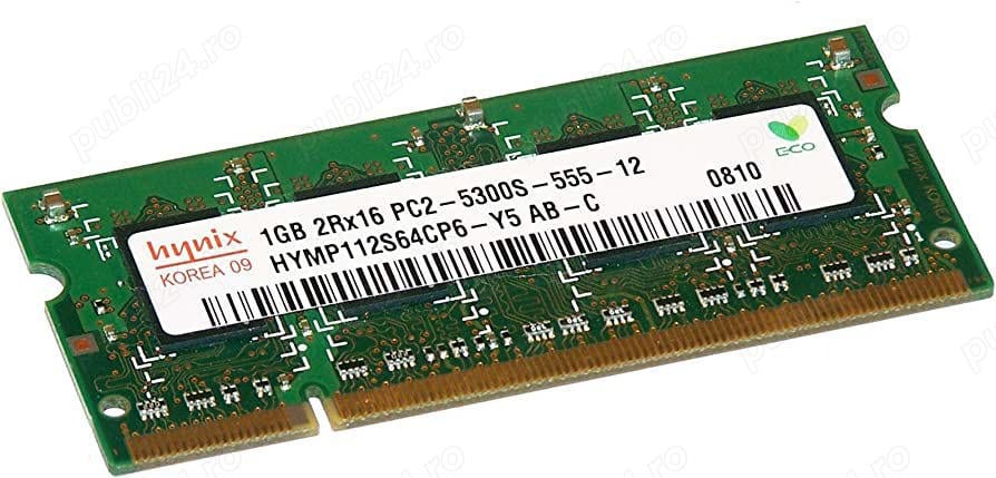 Memorie DDR2-512 MB   1 GB   2 GB pentru laptop   notebook   netbook