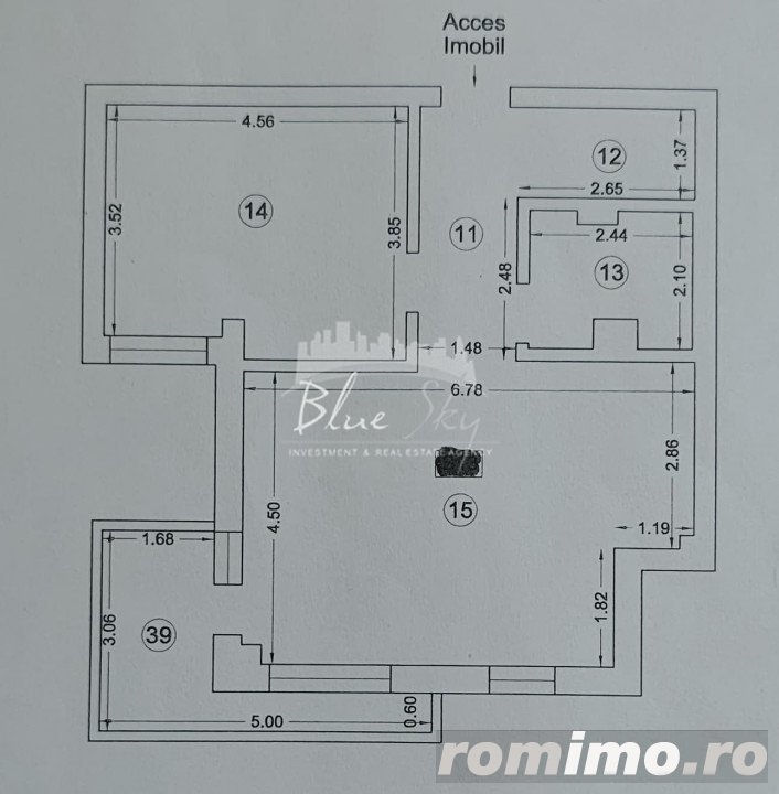 Apartament 2 camere cu loc de parcare situat in Zona icil