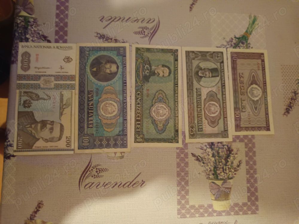 Vînzare bancnote vechi