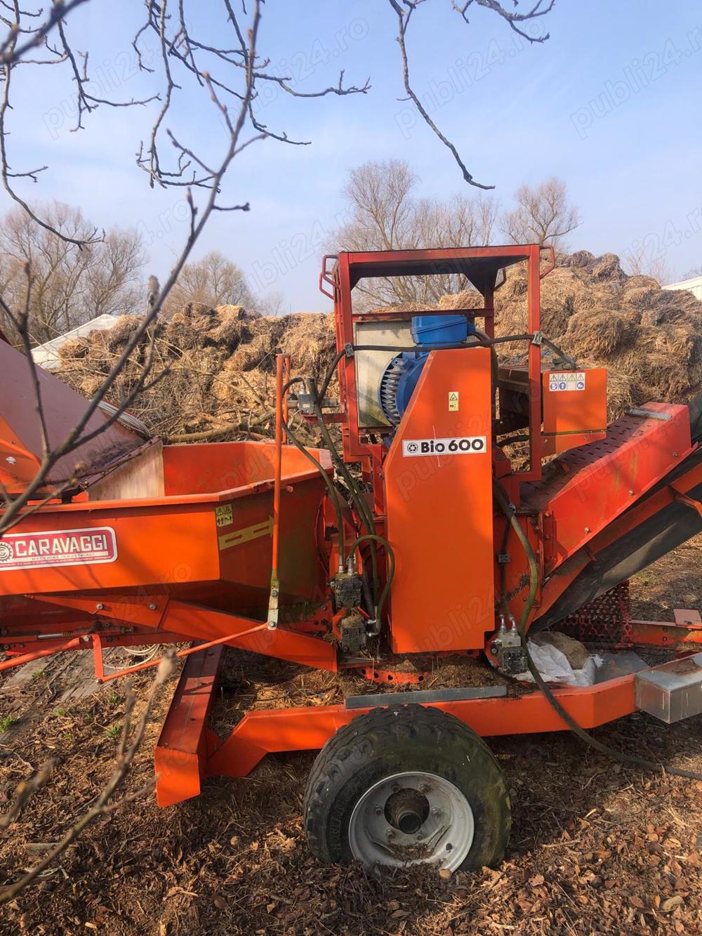 Vând tocător lemn și resturi vegetale