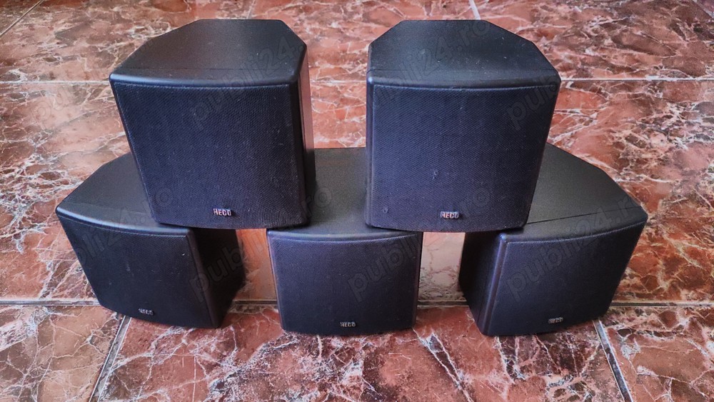 Vand 5 boxe originale HECO 