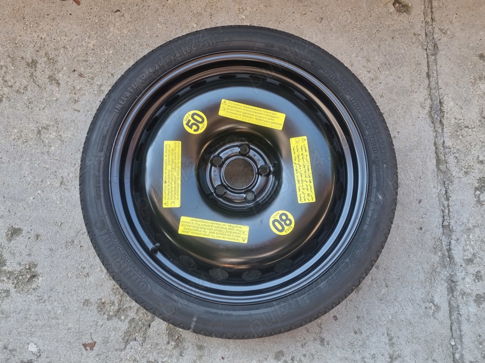 Roata rezerva AUDI A6,A7,A8,mercedes, 5x112 pe 145-60-20"noua