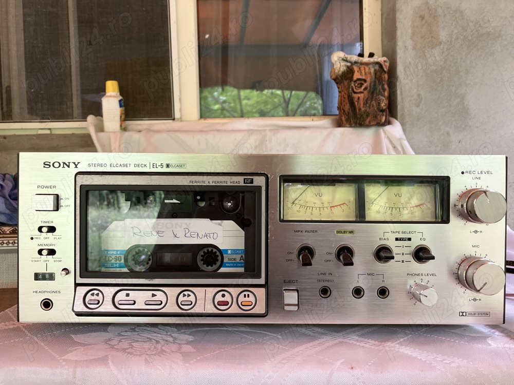 Sony deck ELCASET  EL5 stereo
