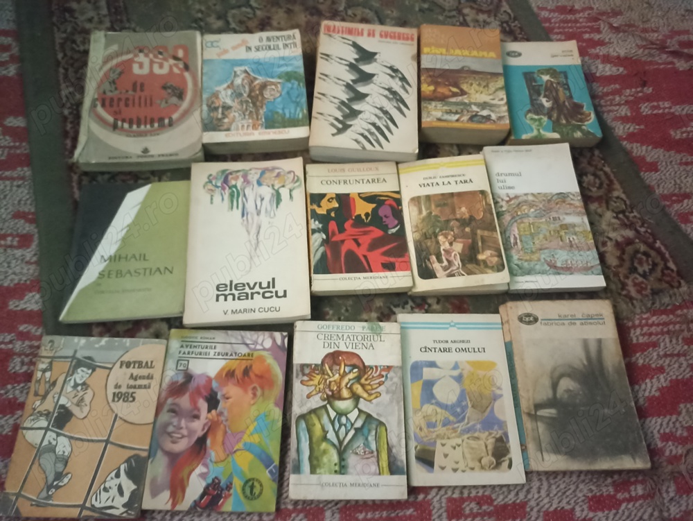 Cărți vechi de vânzare 77 de bucati