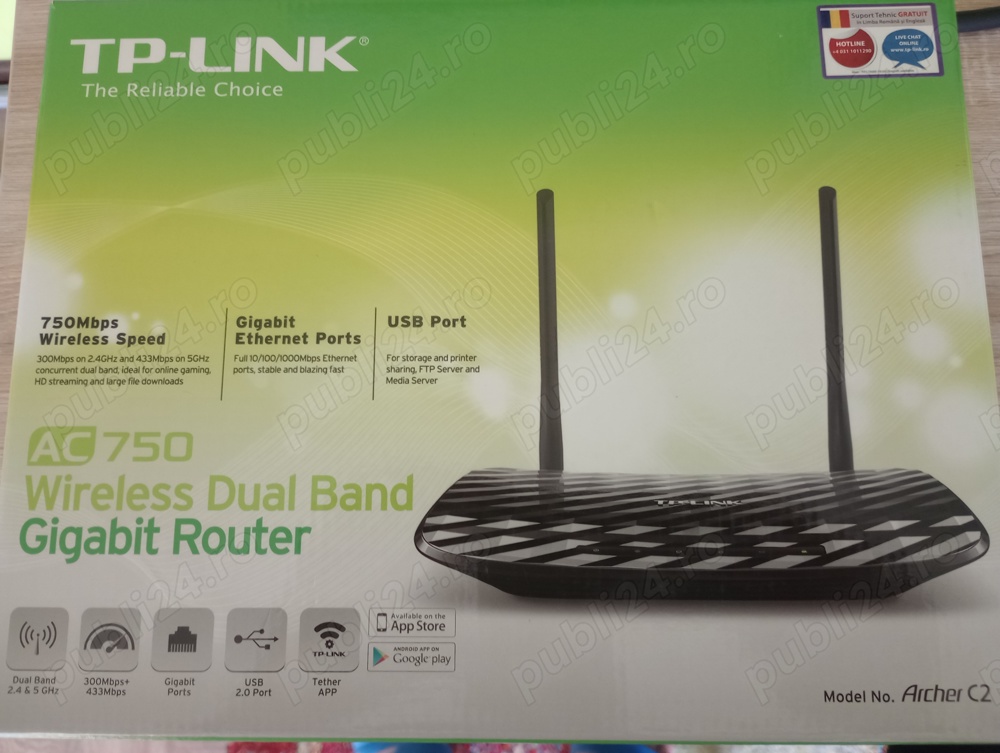 Vând Router AC 750 TP-Link