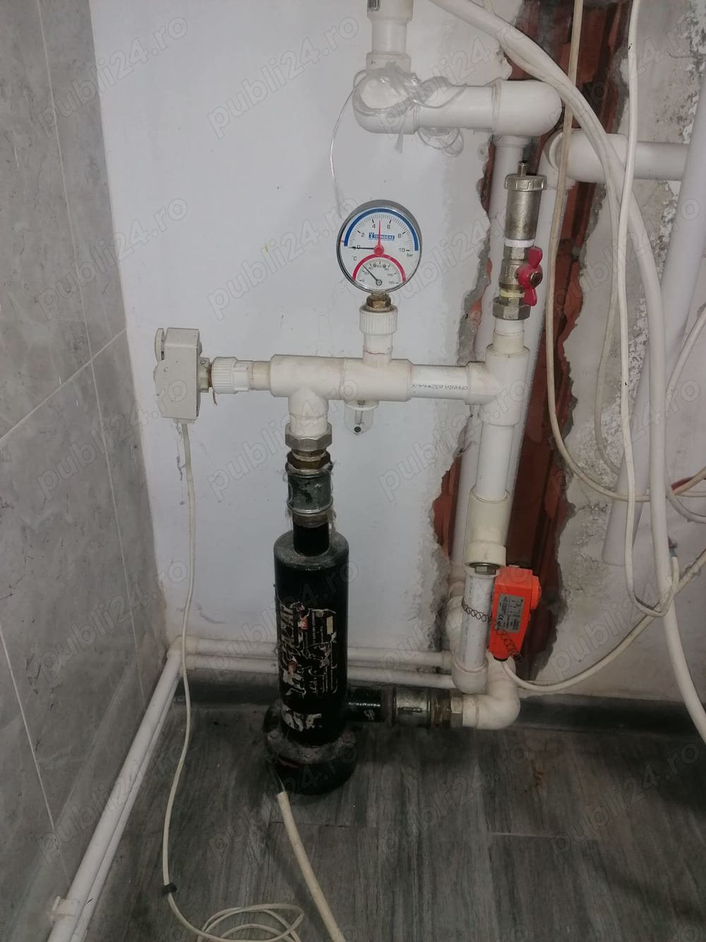 Vand centrala termica termoionica Galan Gheizer 15 Kw maxim, conectare monofazat sau trifazat.