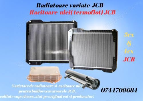 Racitor ulei si radiatoare variate jcb oportunitate