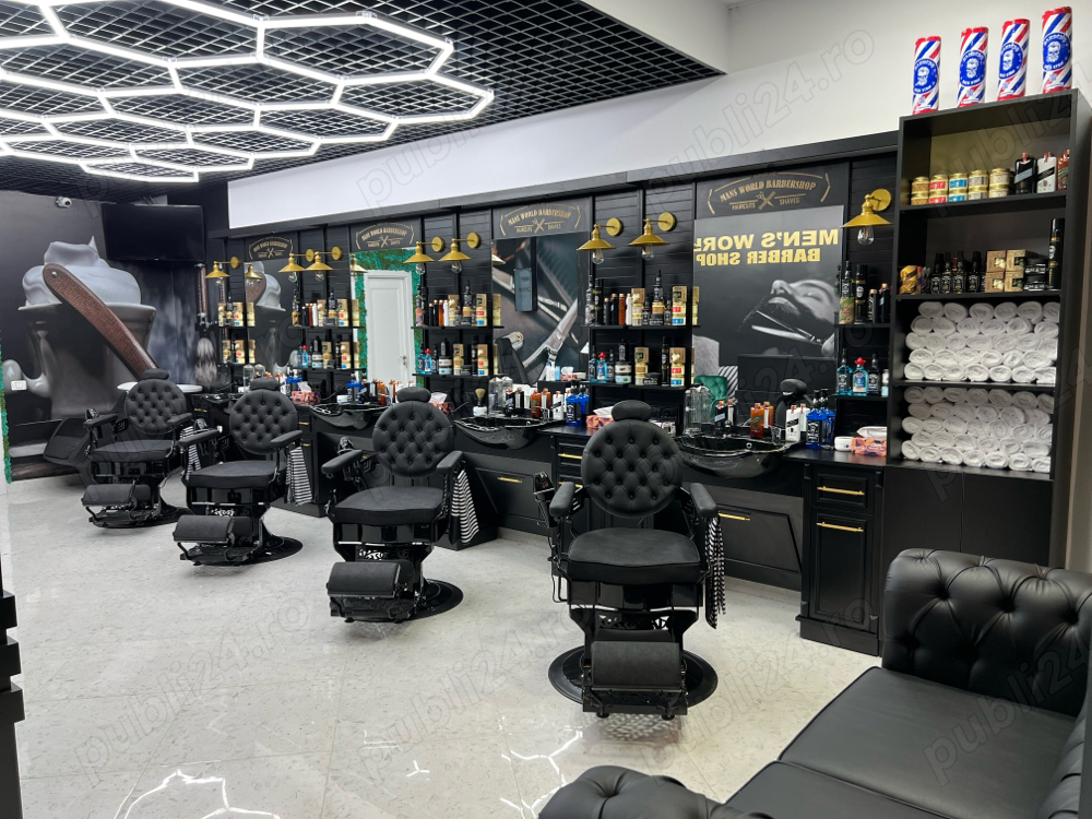 Men's world barbershop angajeaza frizer ( iță )