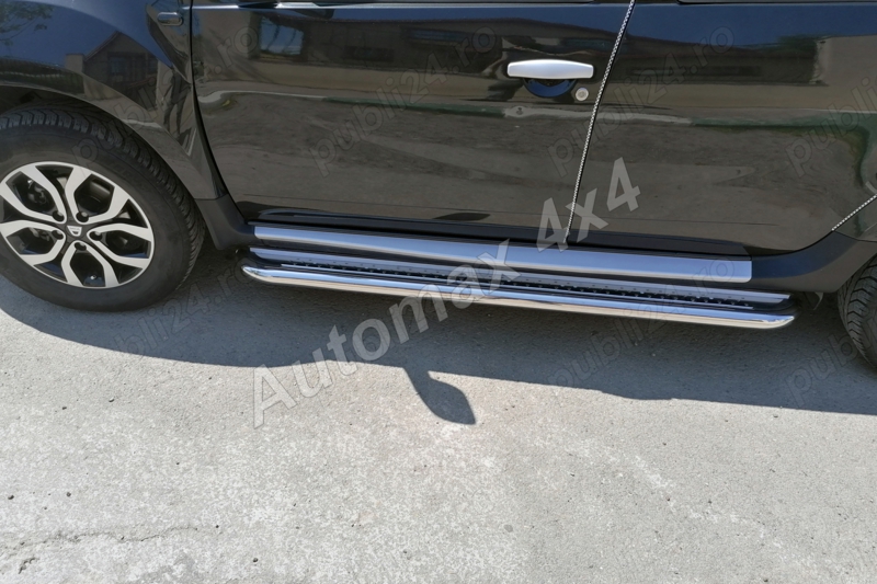 Praguri laterale inox Dacia Duster 