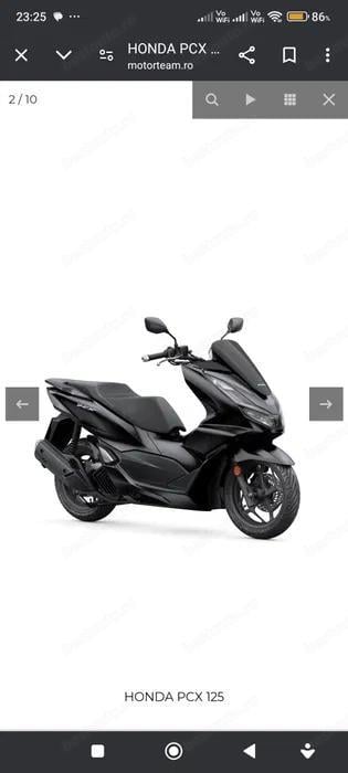 Vând scuter HONDA PCX 125 cm, 0 km