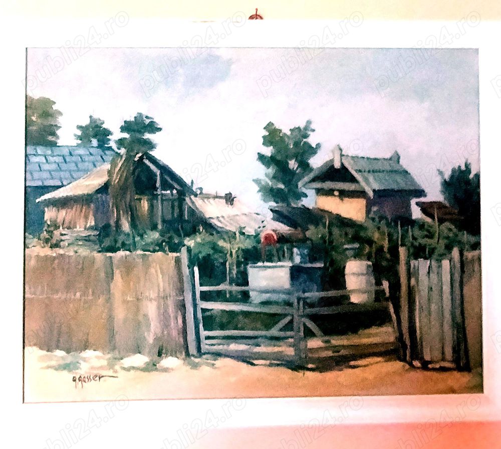  Pictura in ulei pe panza - Günther Forst Gasser