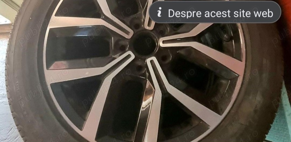 Janta R17 + cauciuc nou 