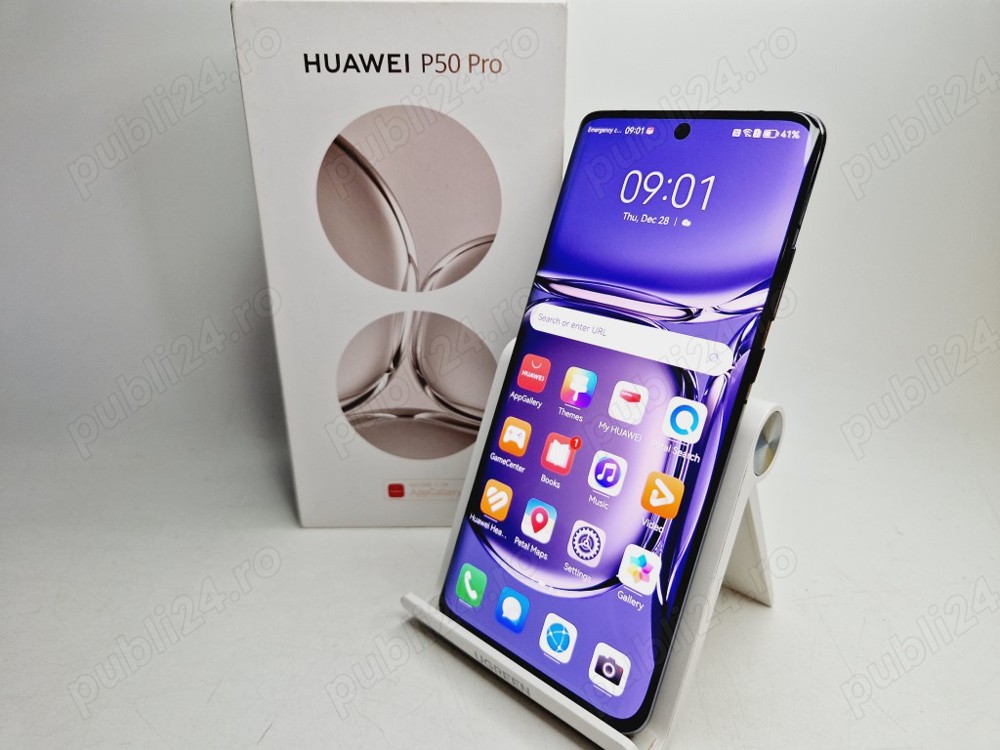 Telefon HUAWEI P50 Pro, 256GB, 8GB RAM, Dual SIM,  