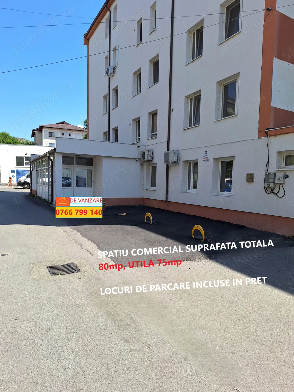 Spatiu comercial cu front stradal si parcare inclusa Traian Rm.Vl.