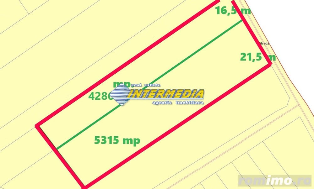 Vanzare 9600 mp Teren Intravilan Soseaua de Centura Alba Iulia aproape de autostrada