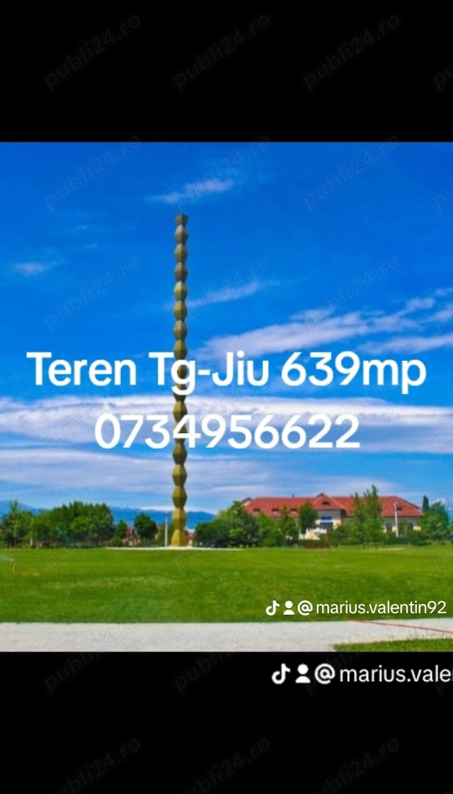 Teren in rate  Tg-Jiu 