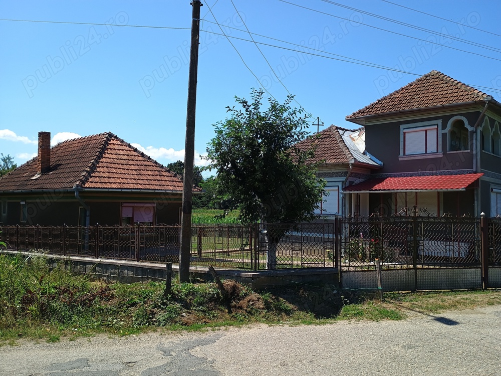 Casa la tara  cu etaj ,105 mp. cu dependinte , gradina 2334 mp. , locuibila imediat 