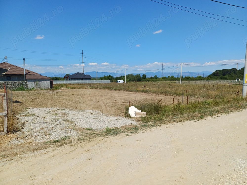 Teren intravilan 607 mp la 5 km de oras 