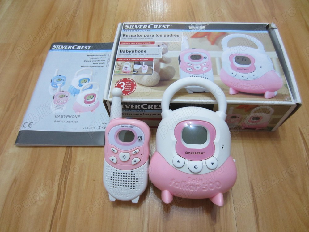 Statie monitorizare bebelusi Silver Crest,made in Germany,noua-ieftina