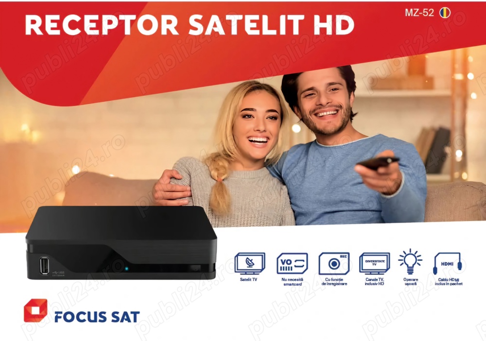 Receptor HD Focus Sat