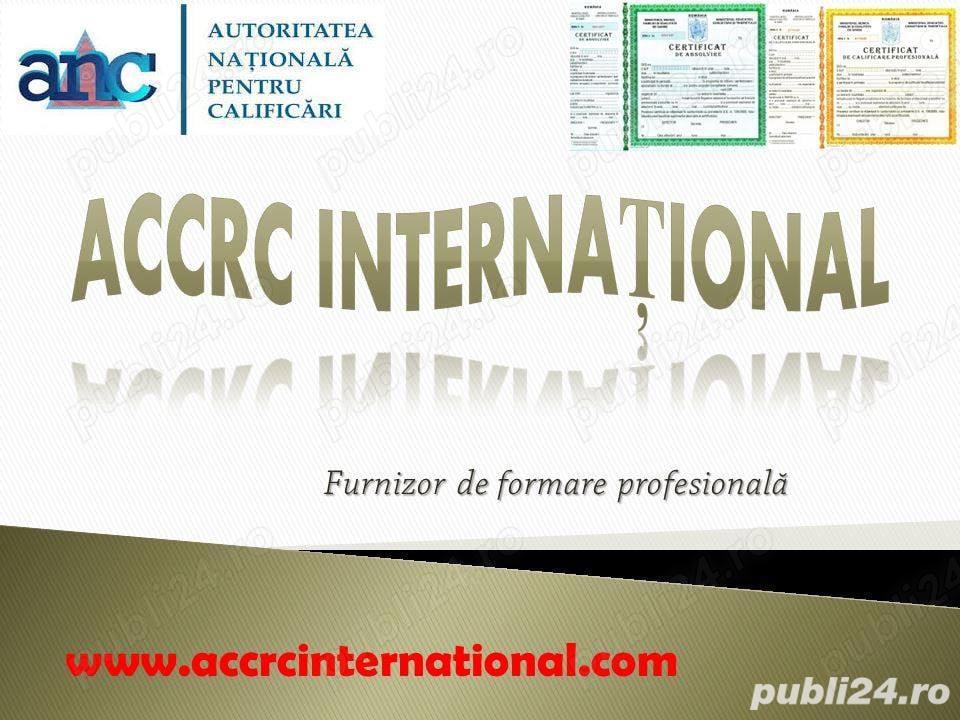 Accrc international furnizor de formare profesională organizează cursuri de calificare