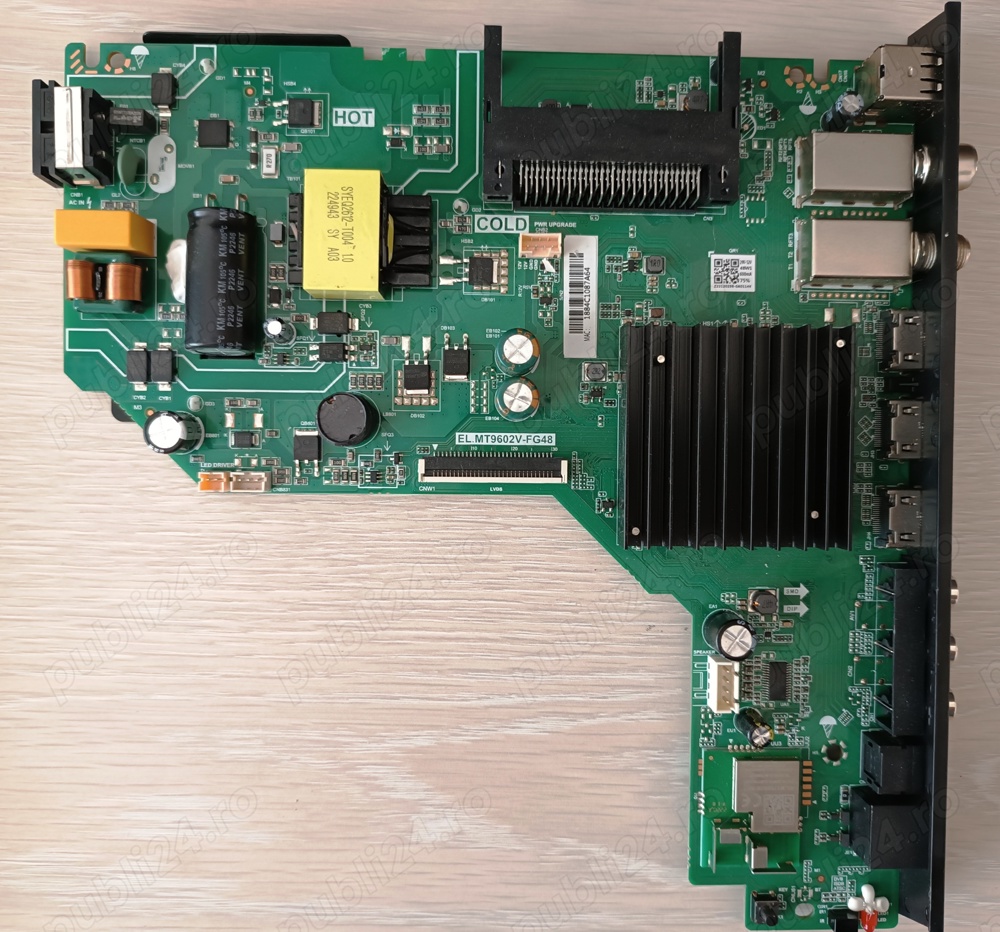 EL.MT9602V-FG48 - placa de baza + sursa pentru tv ALLVIEW 32"