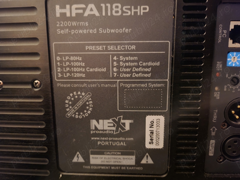 Vand Bas Next HFA 118 spf, exceptional bas, aproape nou !!!