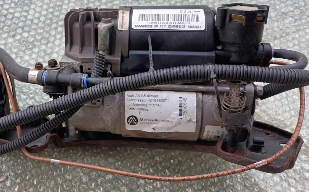 Compresor aer Audi A6 C5 Allroad, suspensie Bilstein 