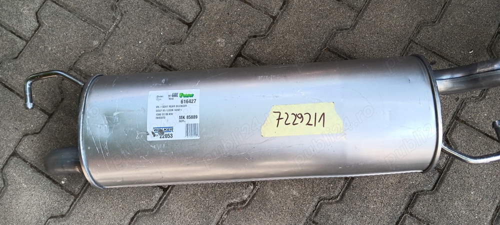 Vând eșapament auto nou