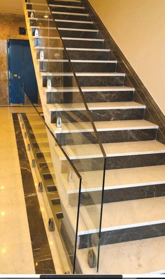 Balustrada din sticla securizata