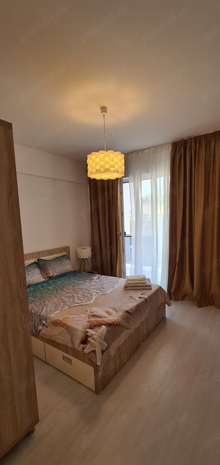 2 camere mobilat- utilat, aproape de plajă, Mamaia Nord 