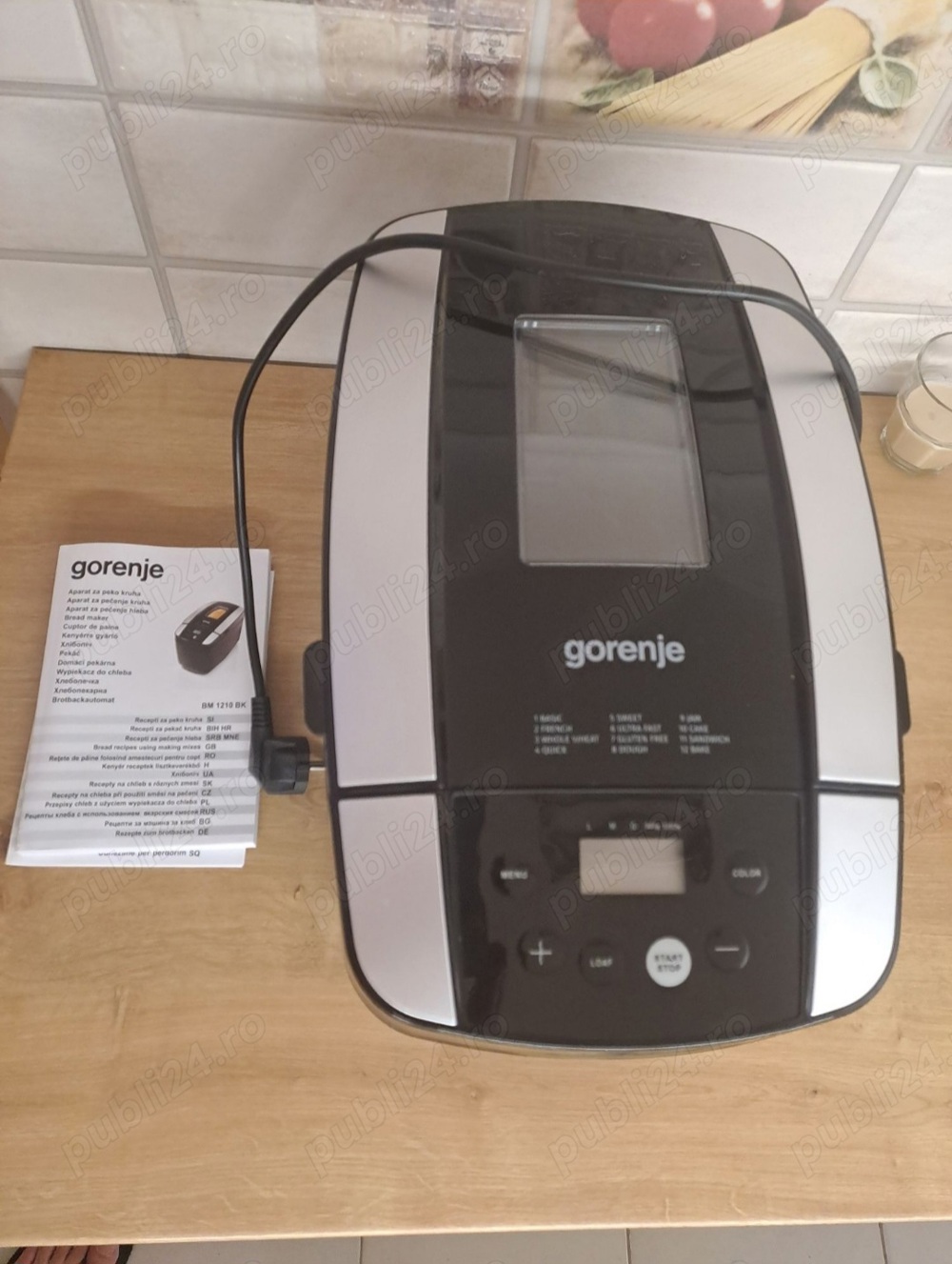 Masina de paine, Gorenje...