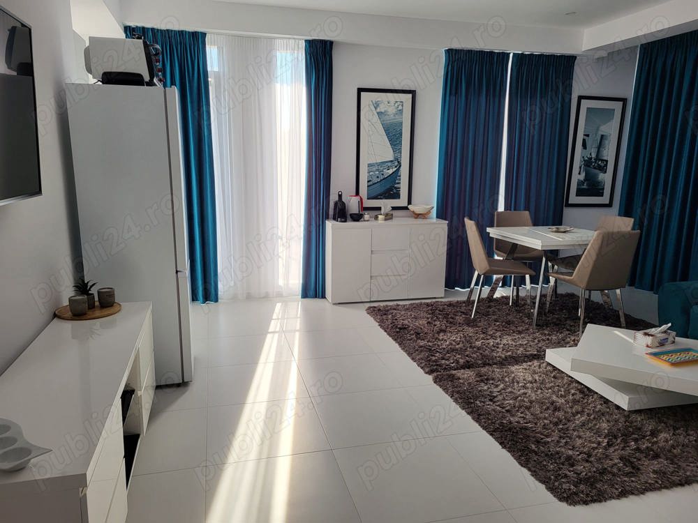 Neptun, apartament cu 3 camere, complet mobilat