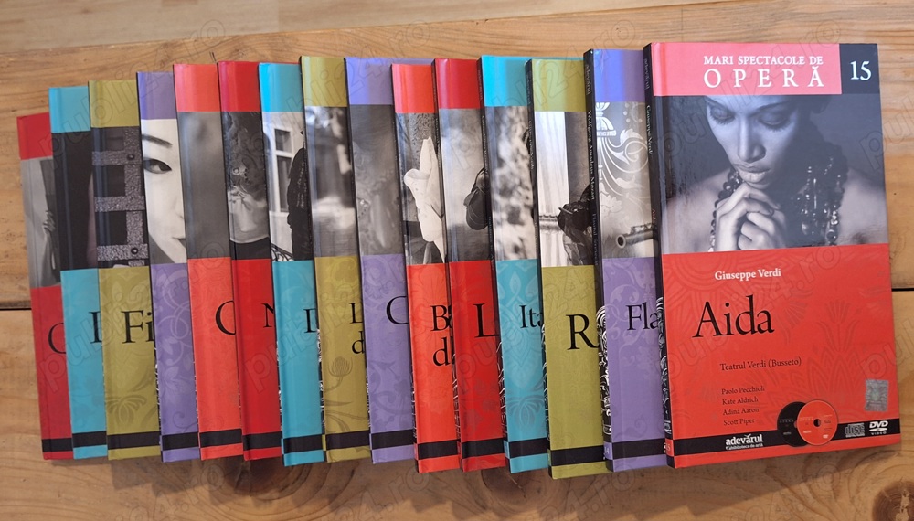 Particular!  Mari Spectacole de Operă    15 Volume + CD + DVD , Colecţia Adevărul