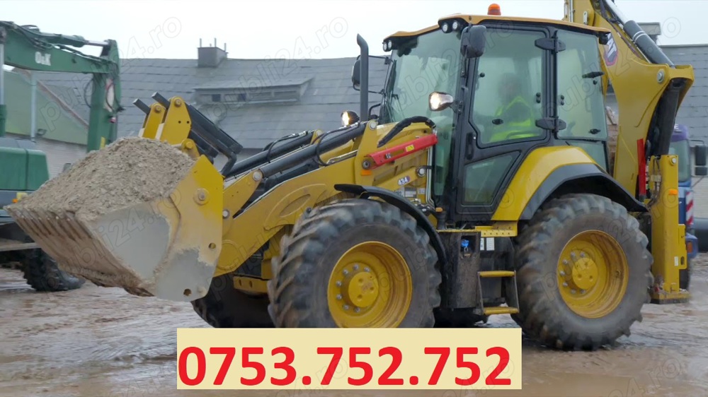 Inchirieri utilaje constructii Buldoexcavator, Camion basculabil