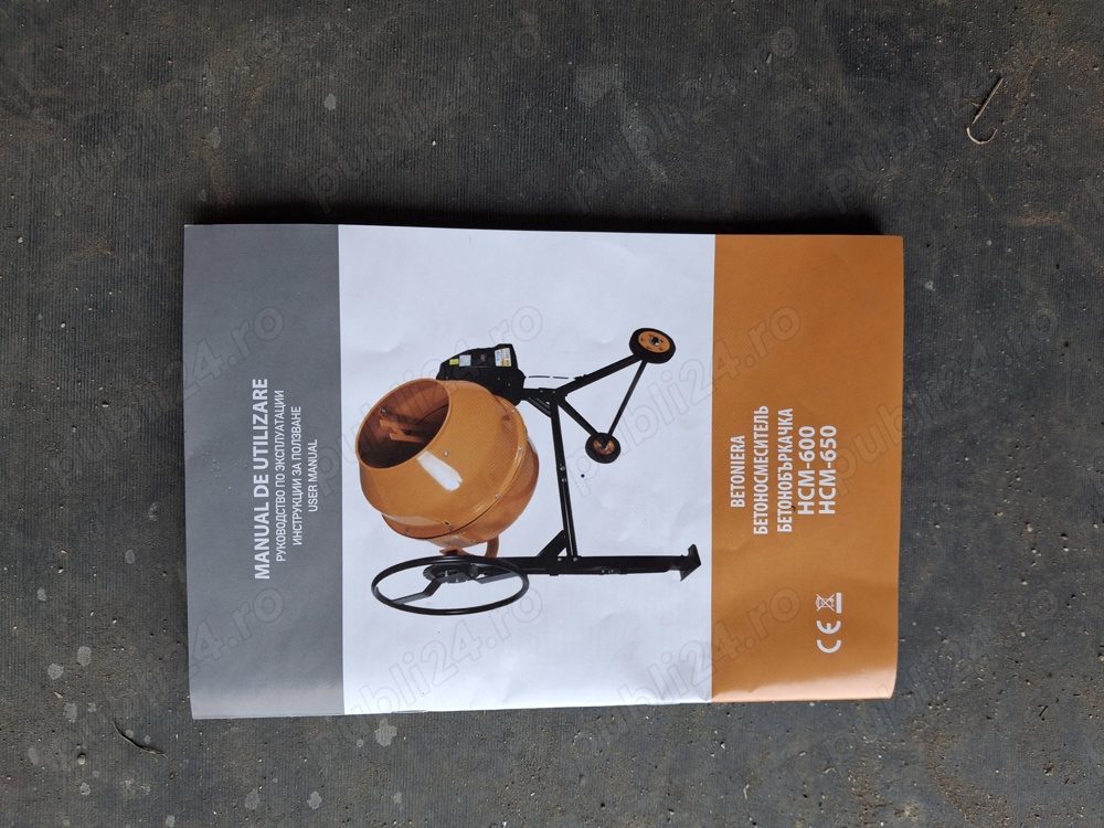 Betoniera HCM650