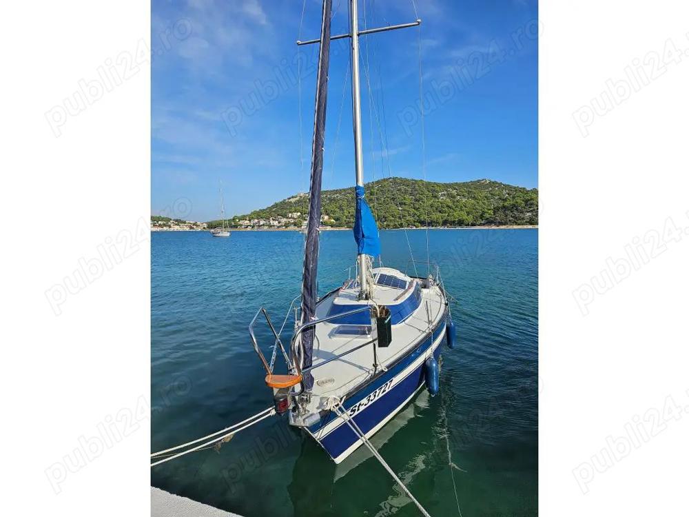 Ocazie !!!! Se vinde Yaht cu vele Dufour 24+ motor Honda+motor electric 11500 eur inmatriculat inRO