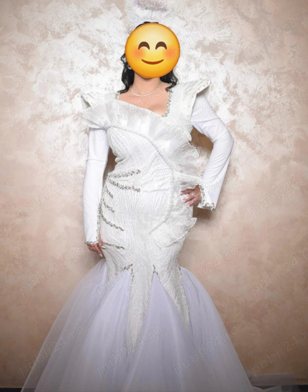 Rochie de mireasă si voal