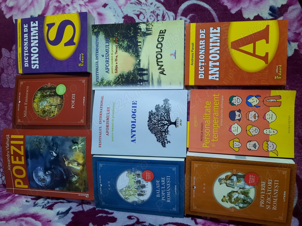 Lot carti poezii povesti ghicitori transport gratuit 