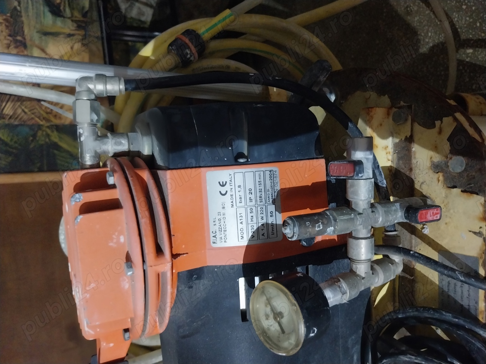 vand pompa varuit glossa profesionala cu doua lancii telescopice 